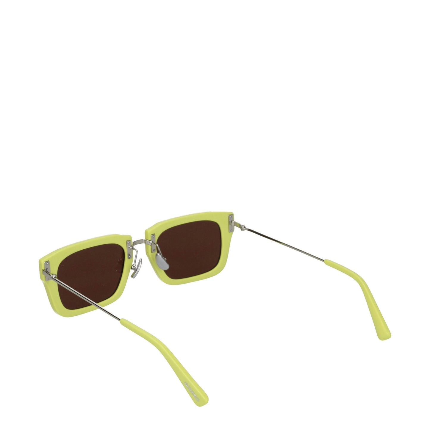 Jacquemus Yellow Haircalf Sunglasses