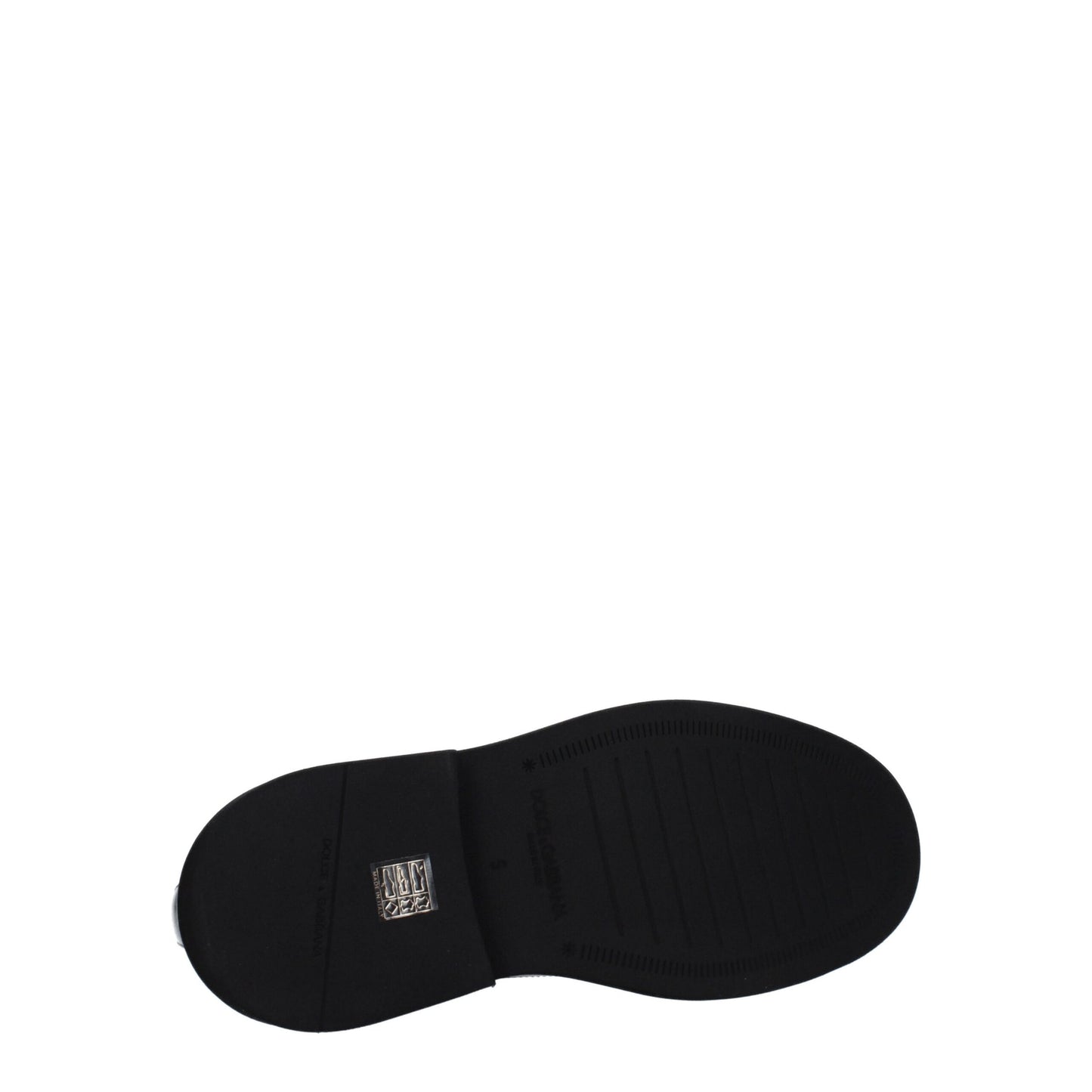 Dolce & Gabbana Black Leather Oxfords And Derby