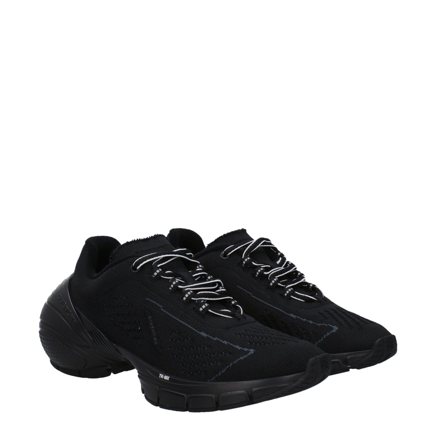 Givenchy Black Fabric Sneakers – Sporty Glam