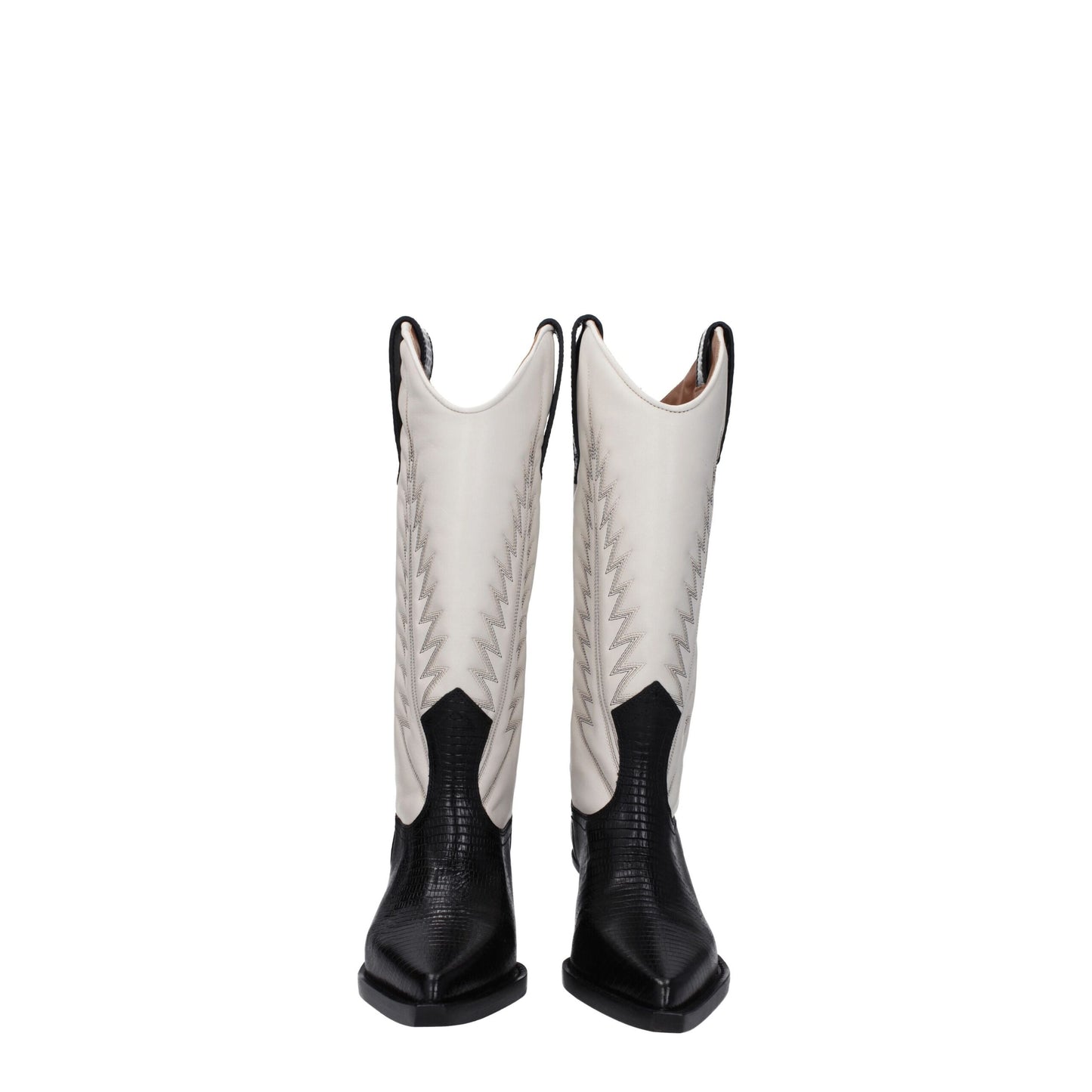 Paris Texas Beige Leather Boot - Elegant Style Meets Comfort