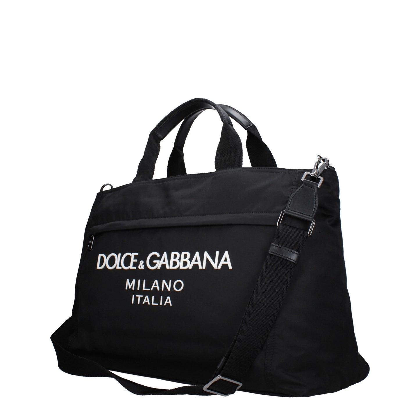 Dolce & Gabbana Black Luggage and Travel Bag