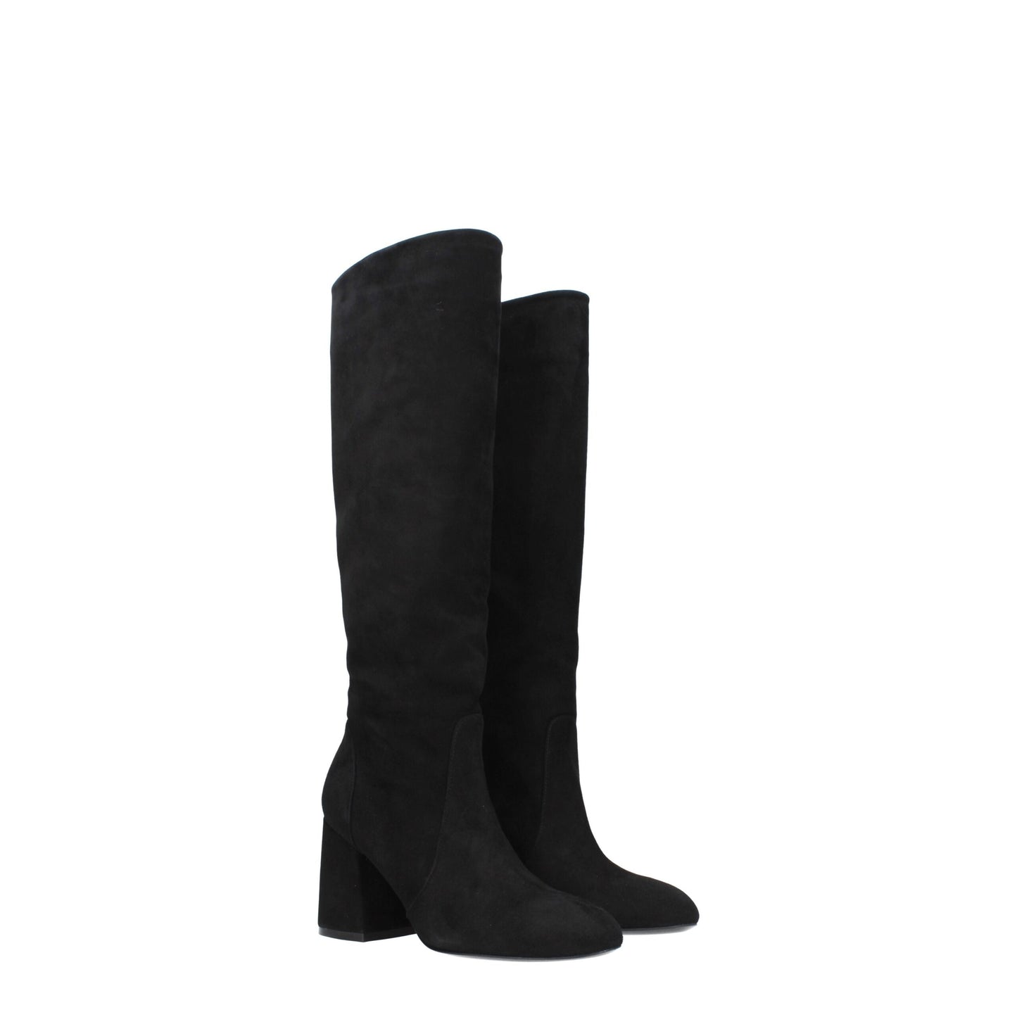 Stuart Weitzman Black Leather Boot - Stylish Comfort for Every Occasion