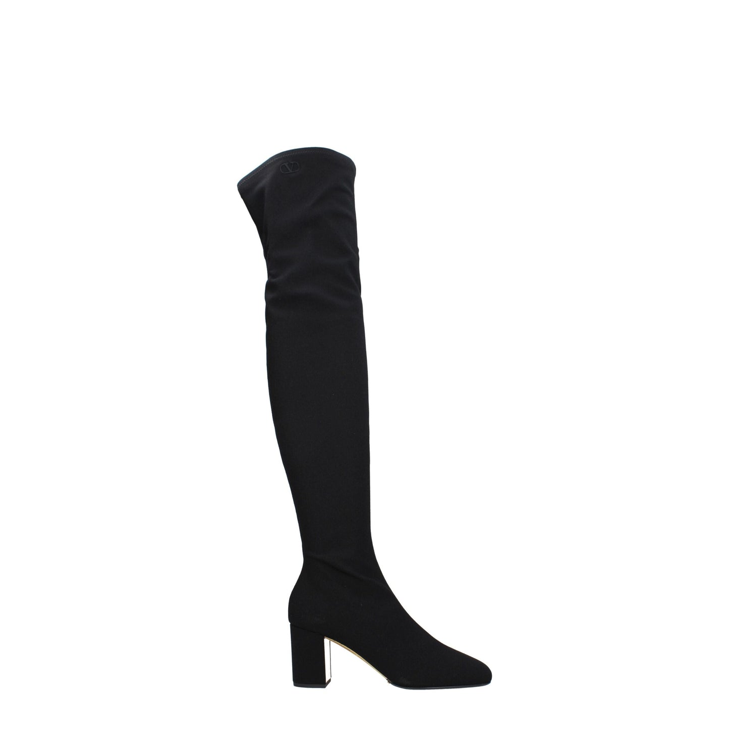 Valentino Garavani Black Fabric Boots