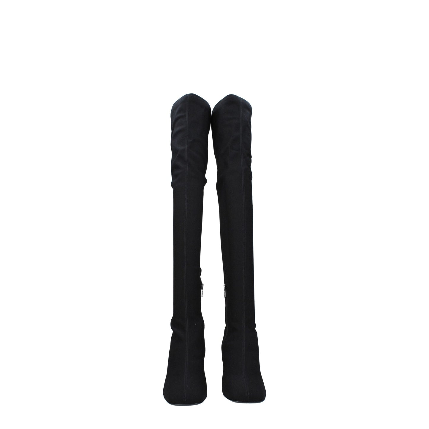 Valentino Garavani Black Fabric Boots