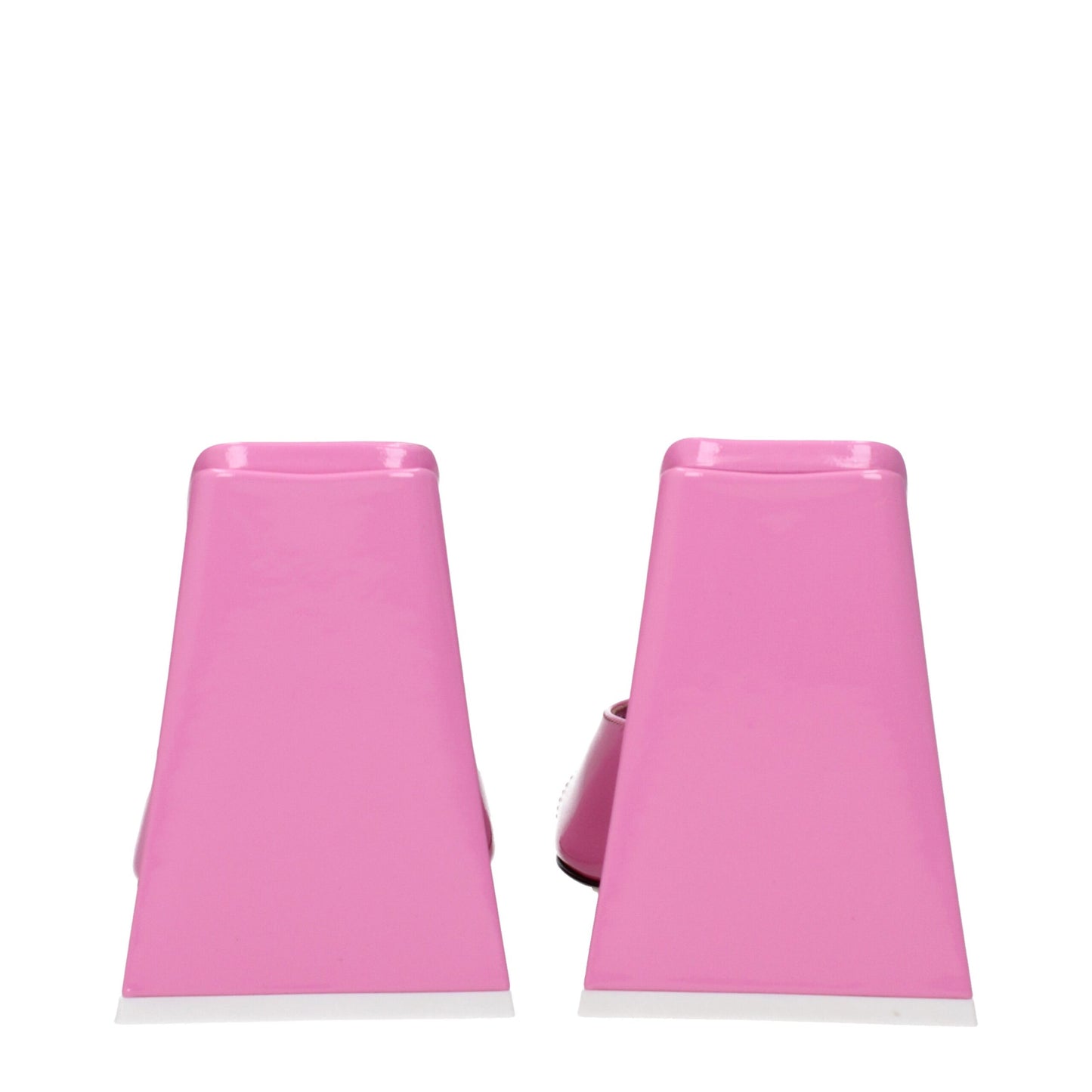 The Attico Pink Leather Sandal