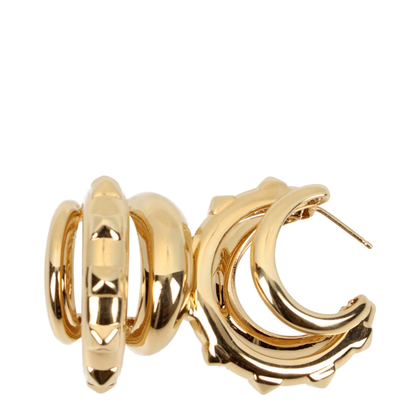 Valentino Garavani Gold Metal Earrings - Timeless Elegance