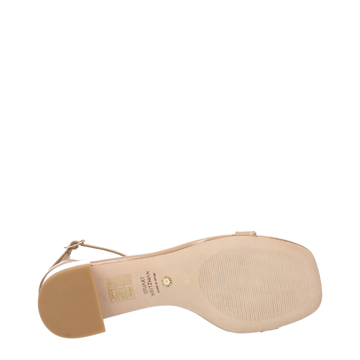 Stuart Weitzman Pink Leather Sandal - Elevate Your Elegance