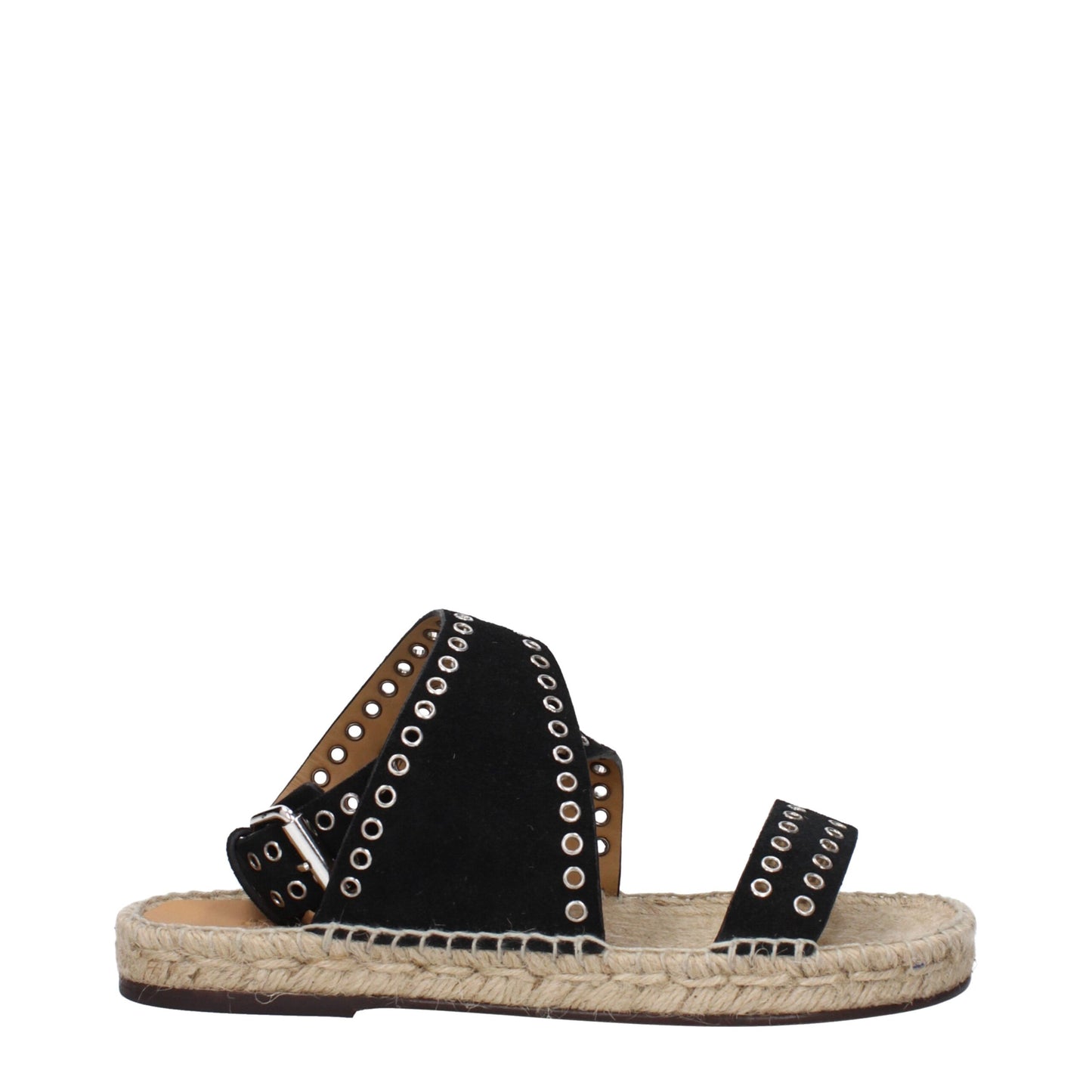 Isabel Marant Black Leather Sandal with Studs