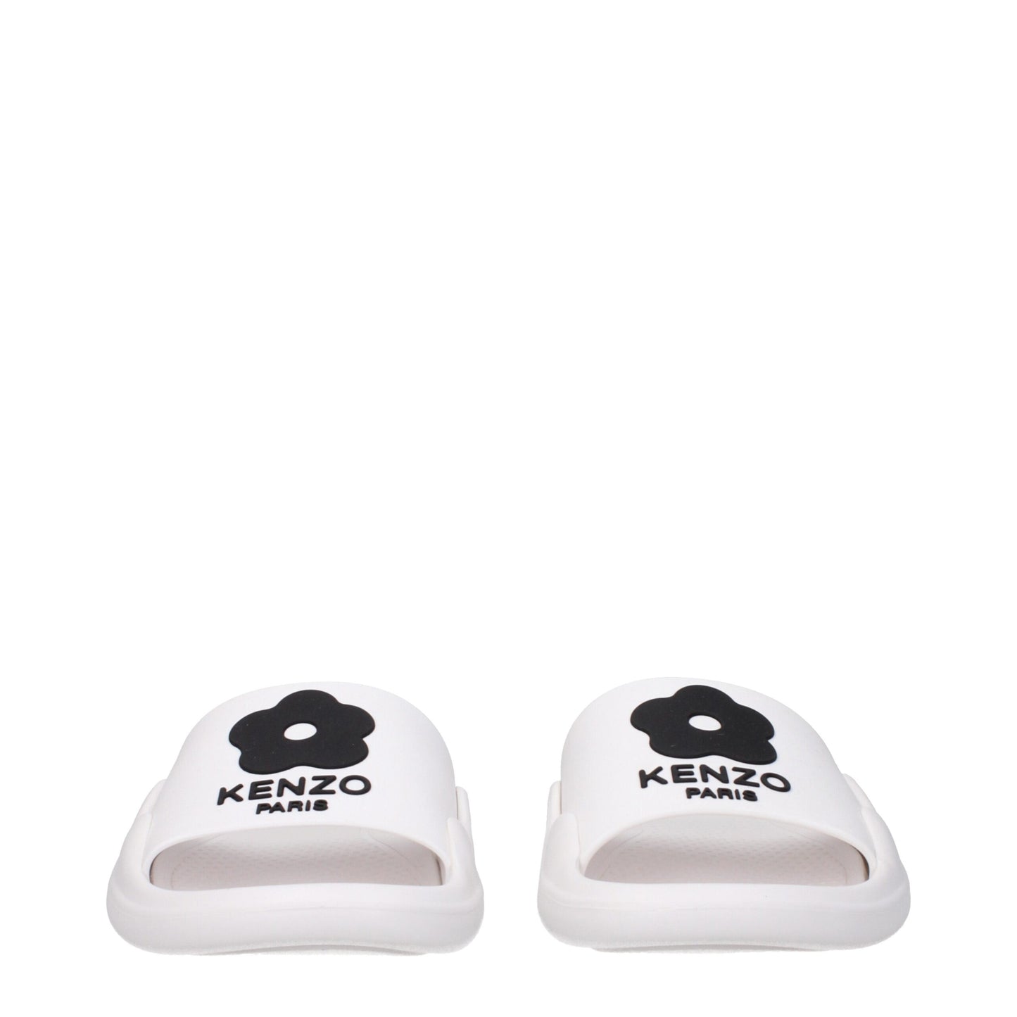 Kenzo White Cotton Slipper - Stylish Casual Comfort