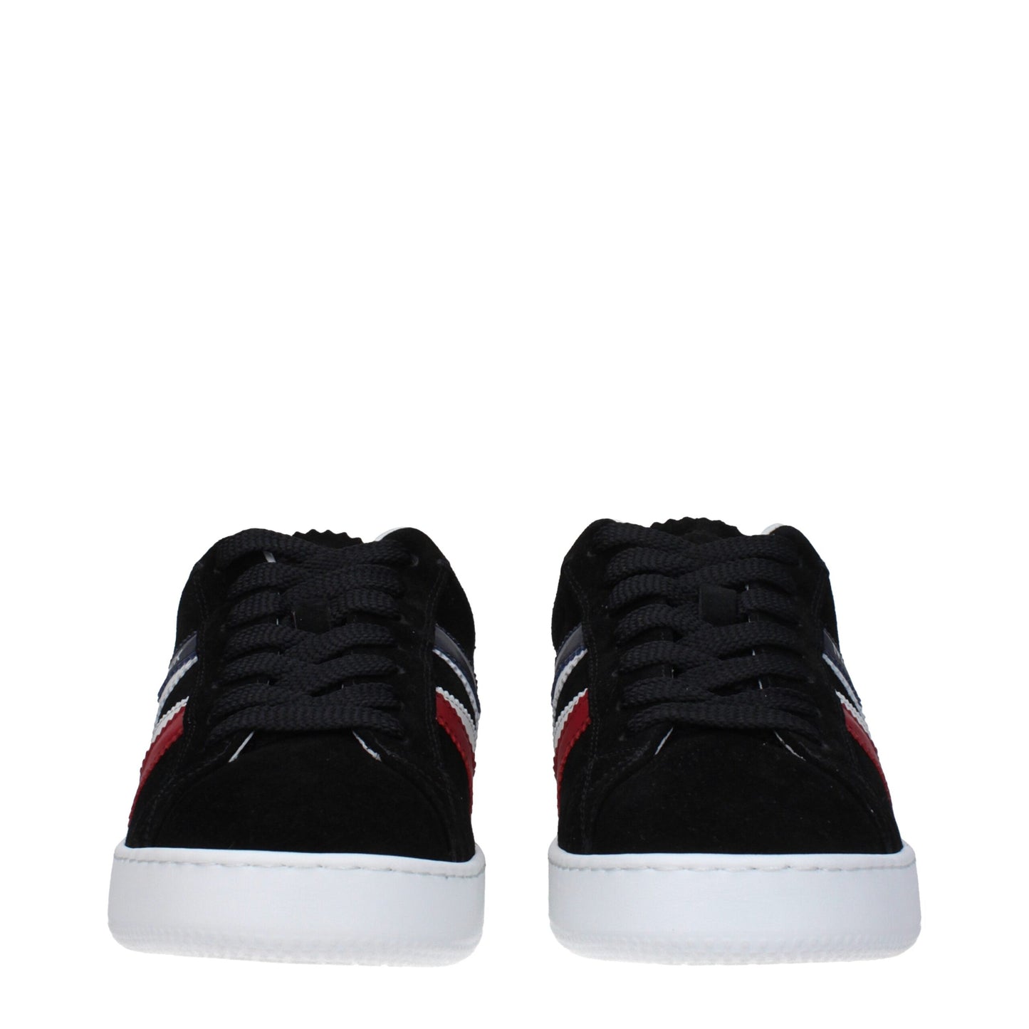 Moncler Black Leather Sneakers - Elevate Your Footwear Game