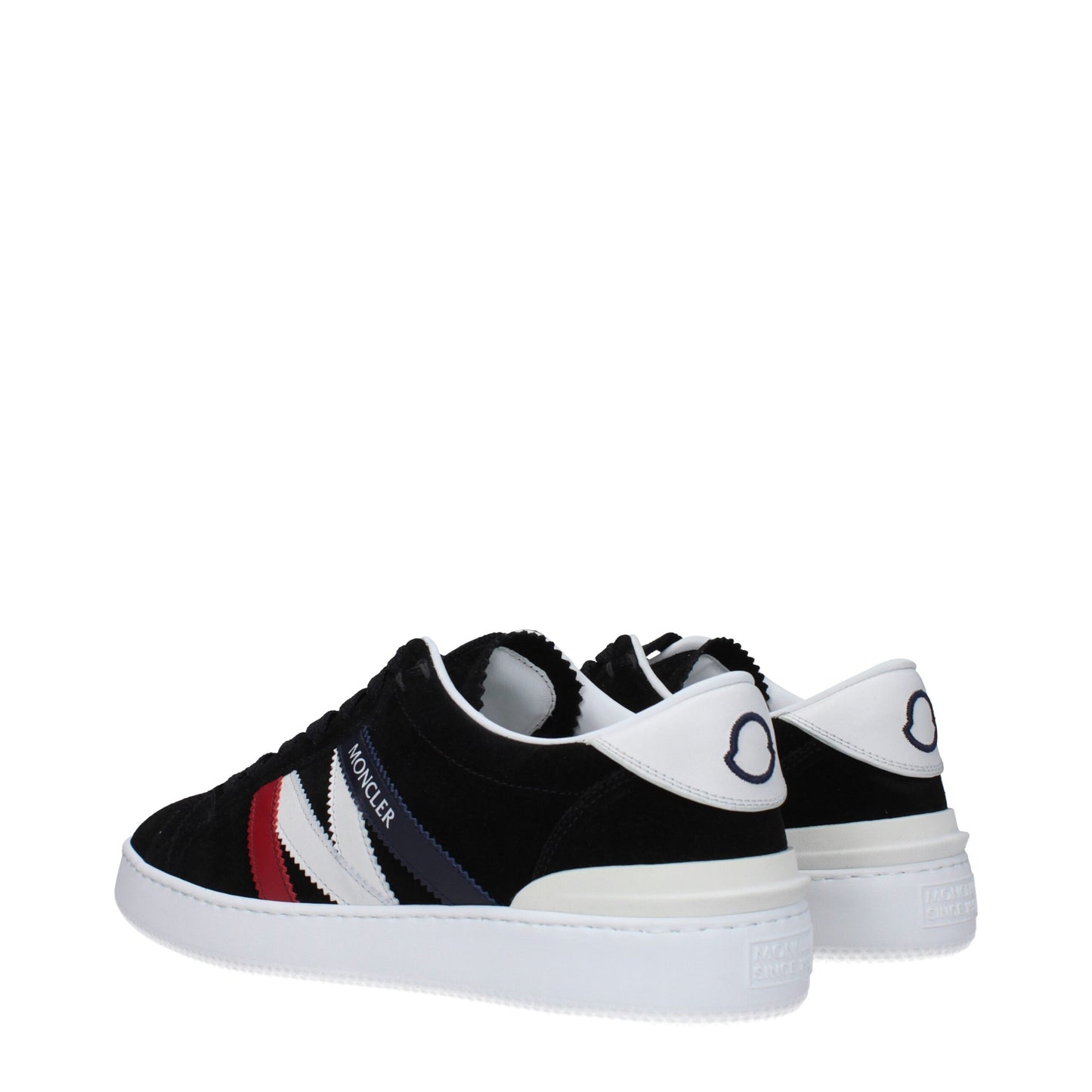 Moncler Black Leather Sneakers - Elevate Your Footwear Game