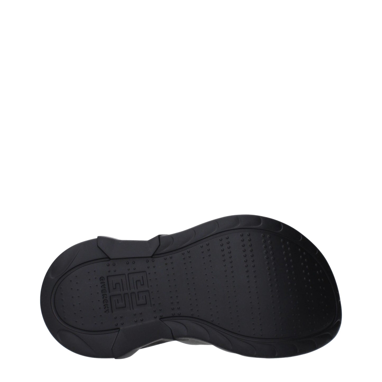 Givenchy Black Rubber Clogs