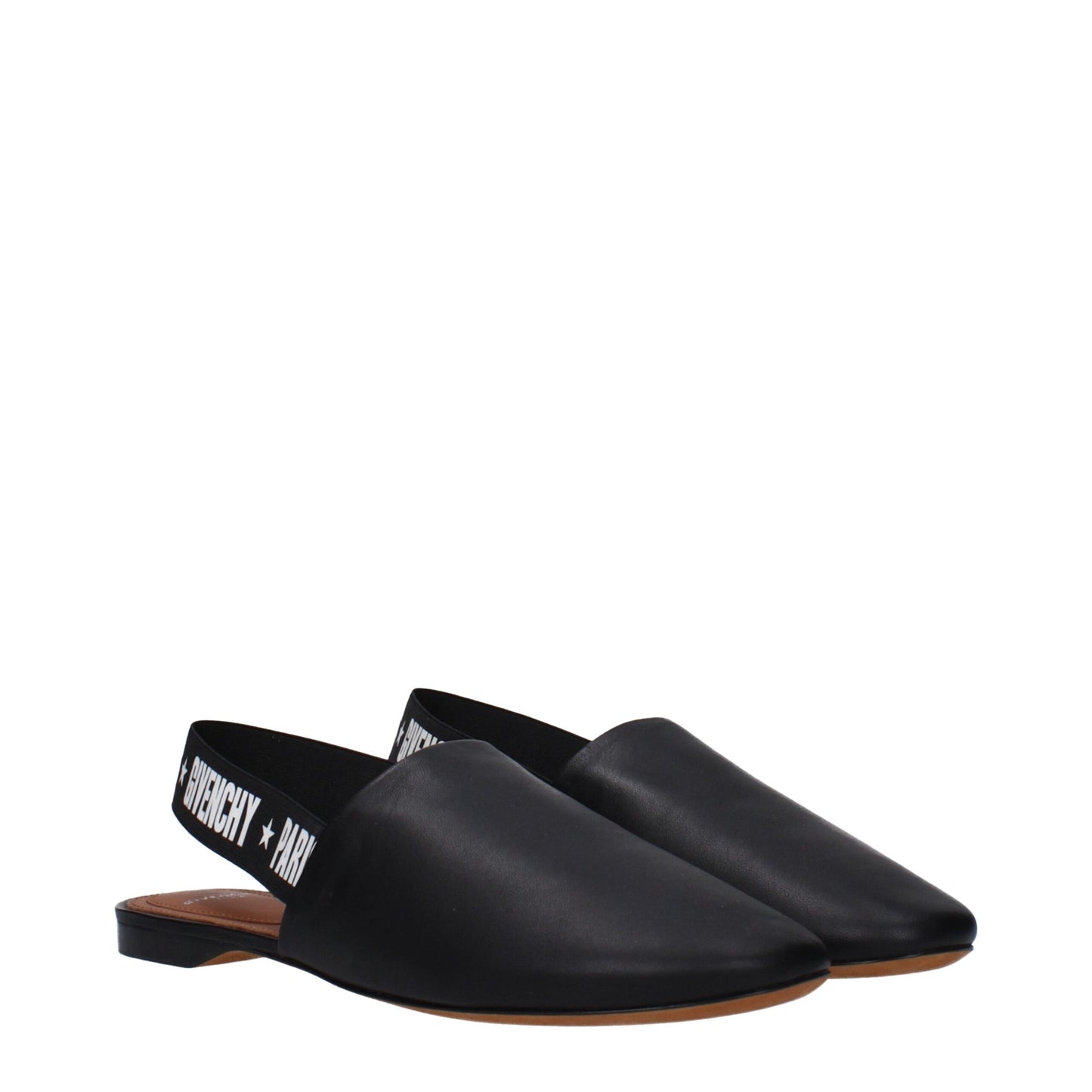 Givenchy Black Leather Sandal - Elegant Casual Footwear