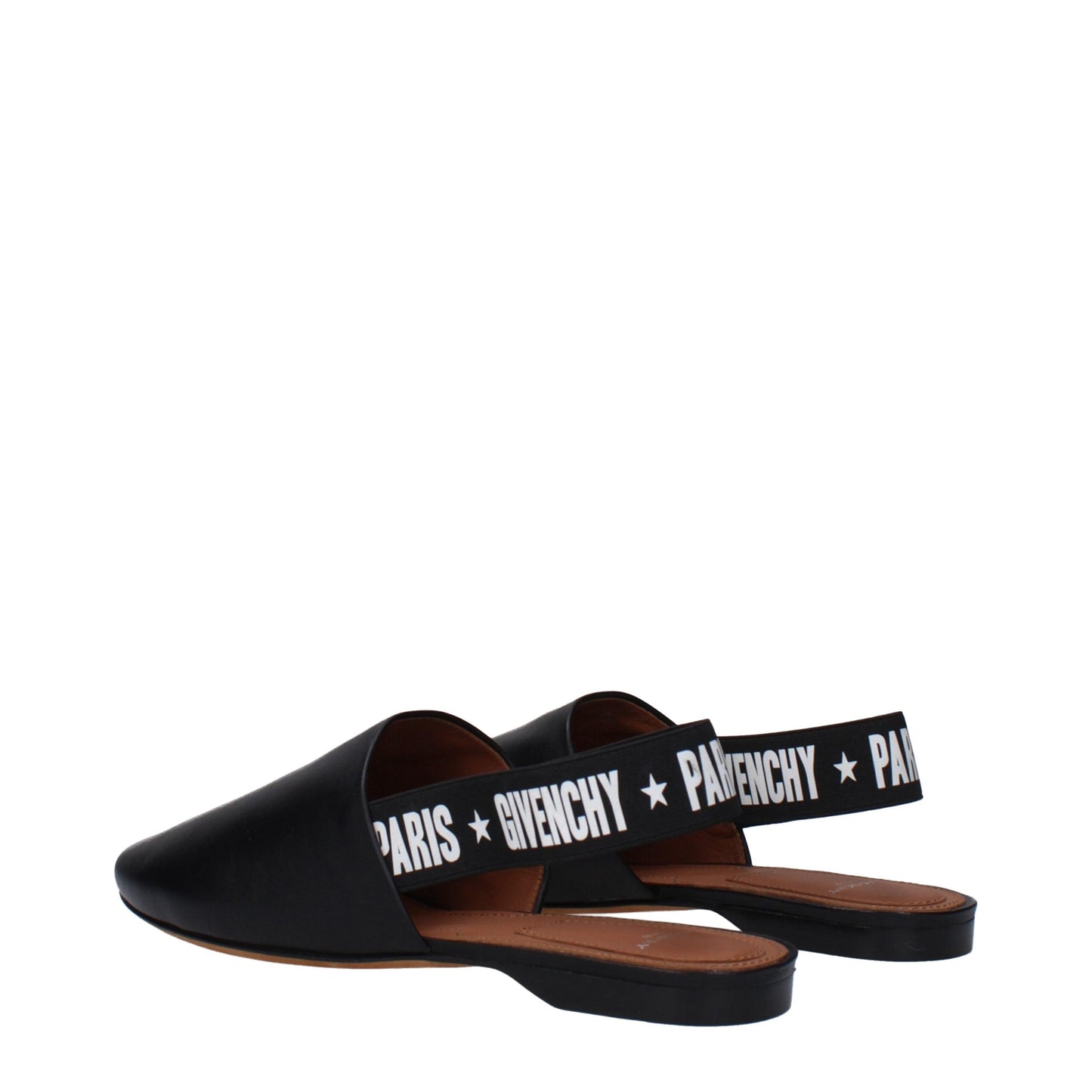 Givenchy Black Leather Sandal - Elegant Casual Footwear