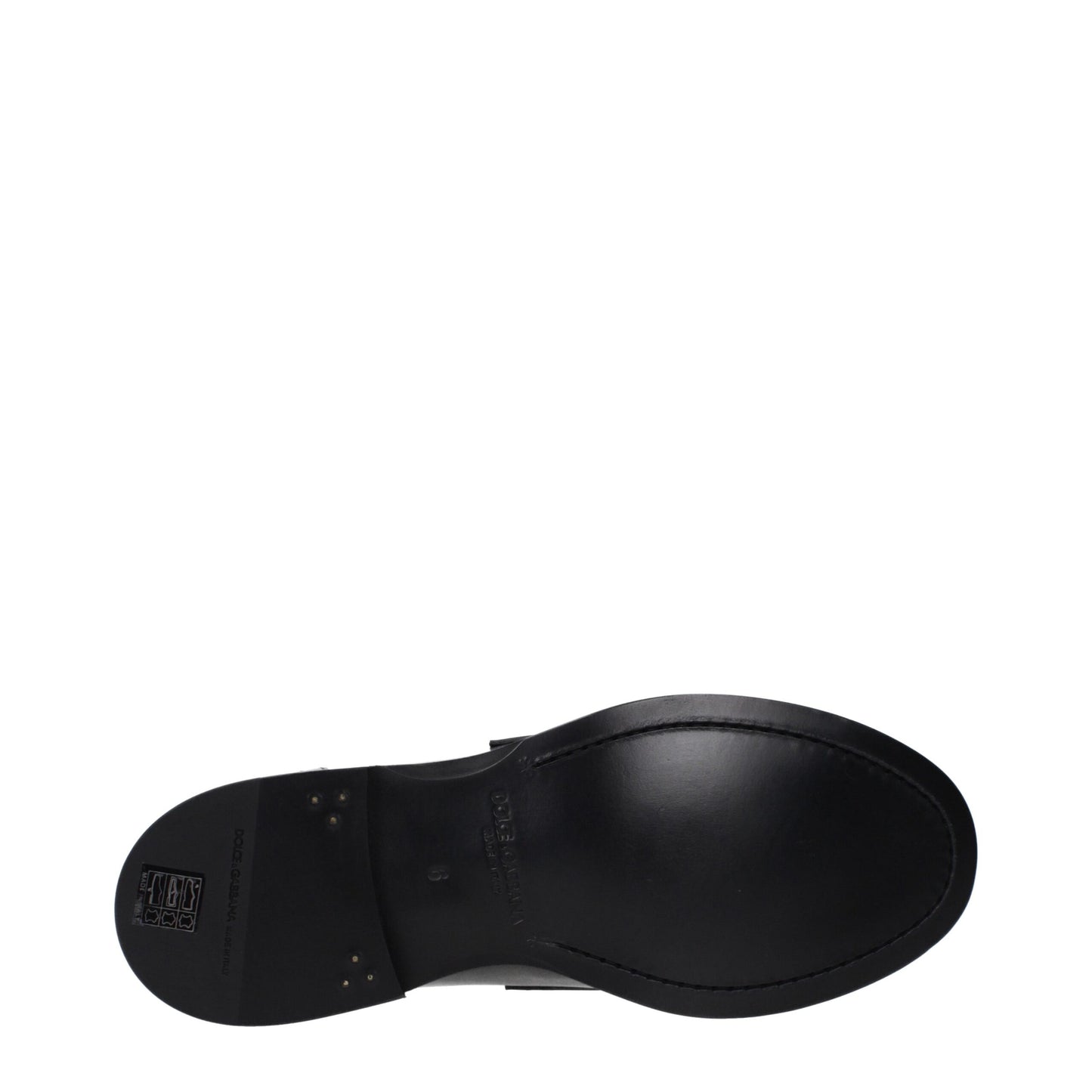 Dolce & Gabbana Black Leather Loafer