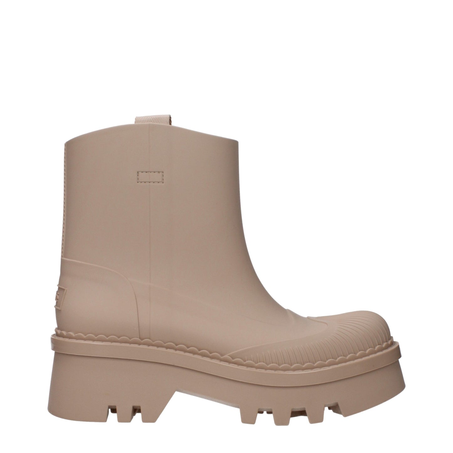 Chloé Pink Beige Raina Ankle Boots