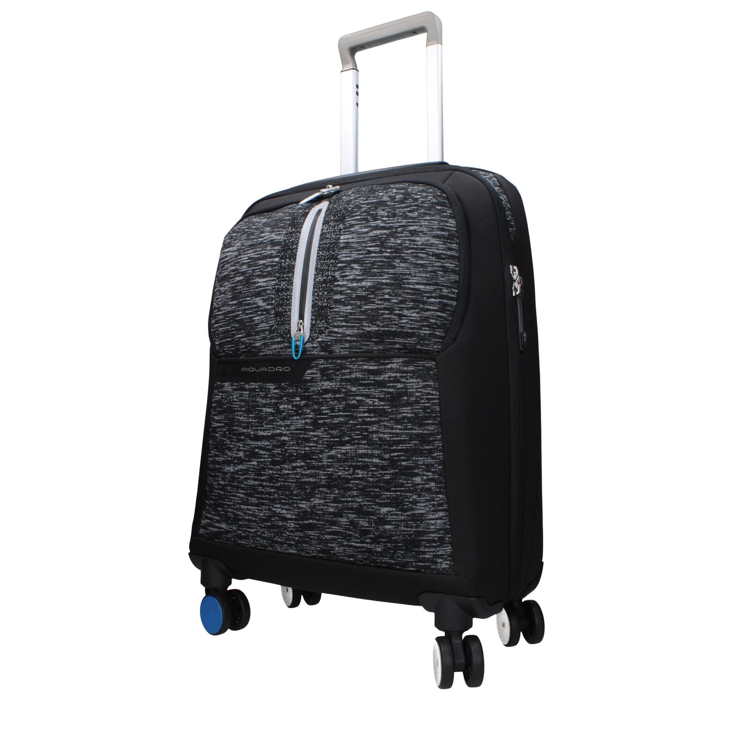 Piquadro Black Fabric Trolley Bag