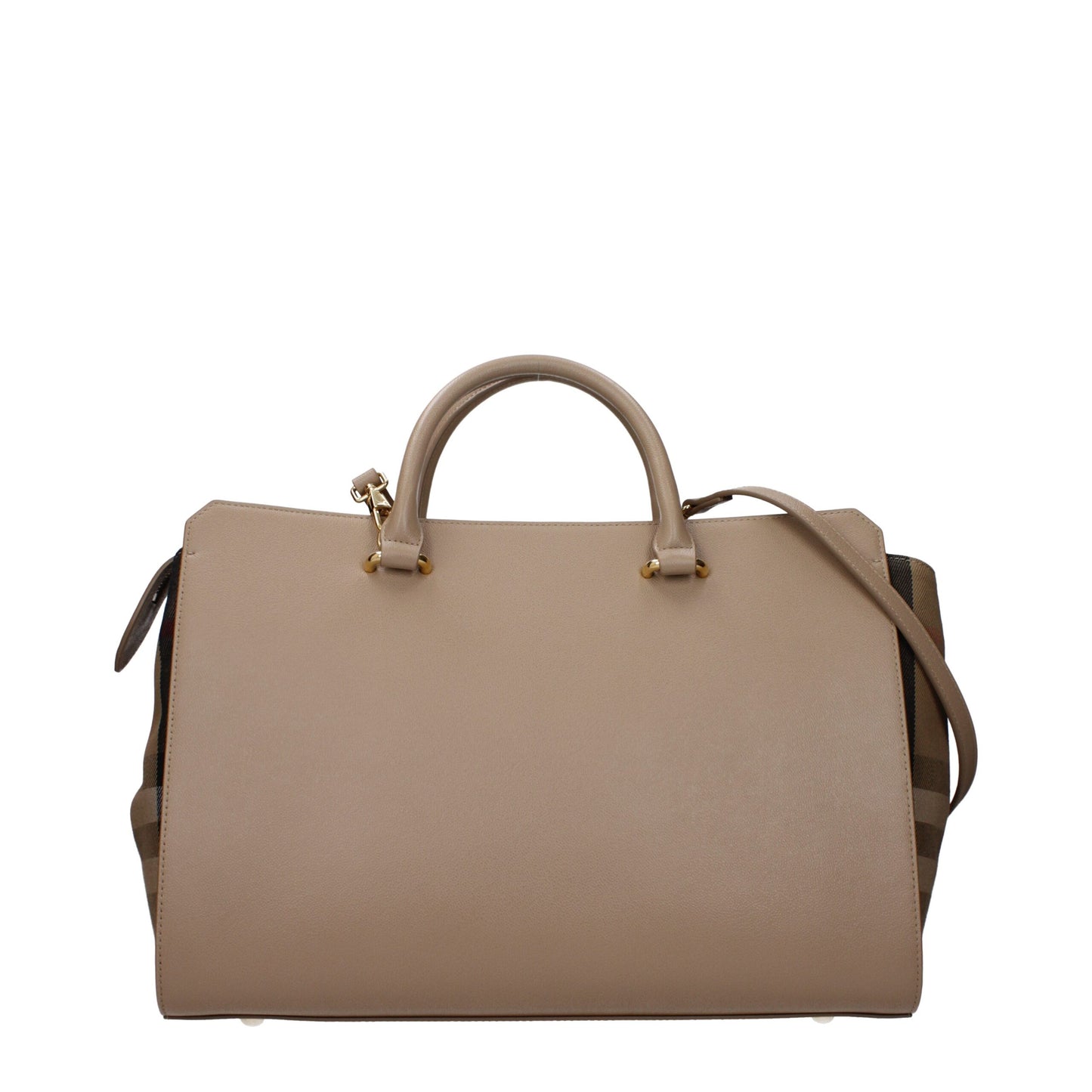 Burberry Beige Leather Handbag - A Versatile Essential