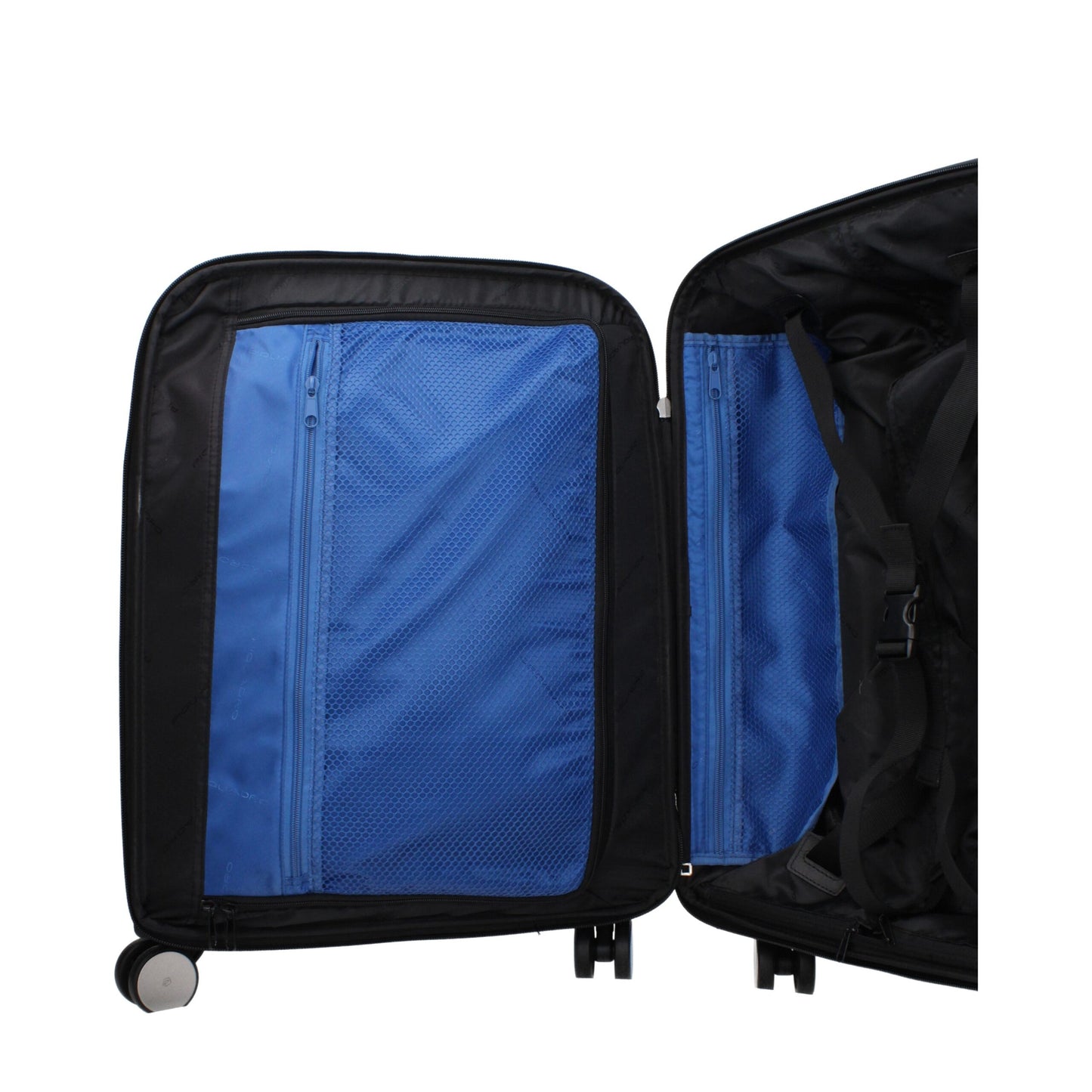 Piquadro Black Fabric Trolley Bag