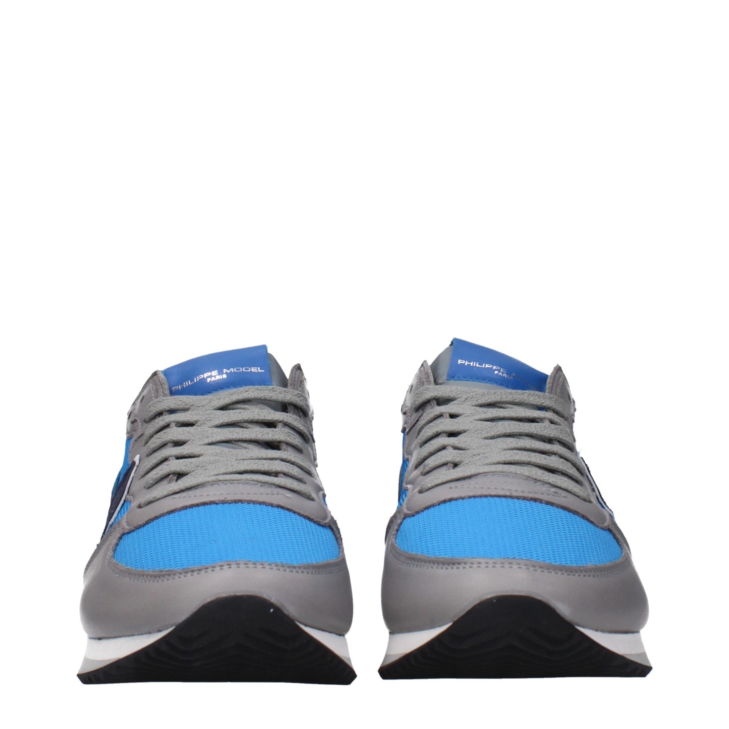 Philippe Model Blue Fabric Sneakers