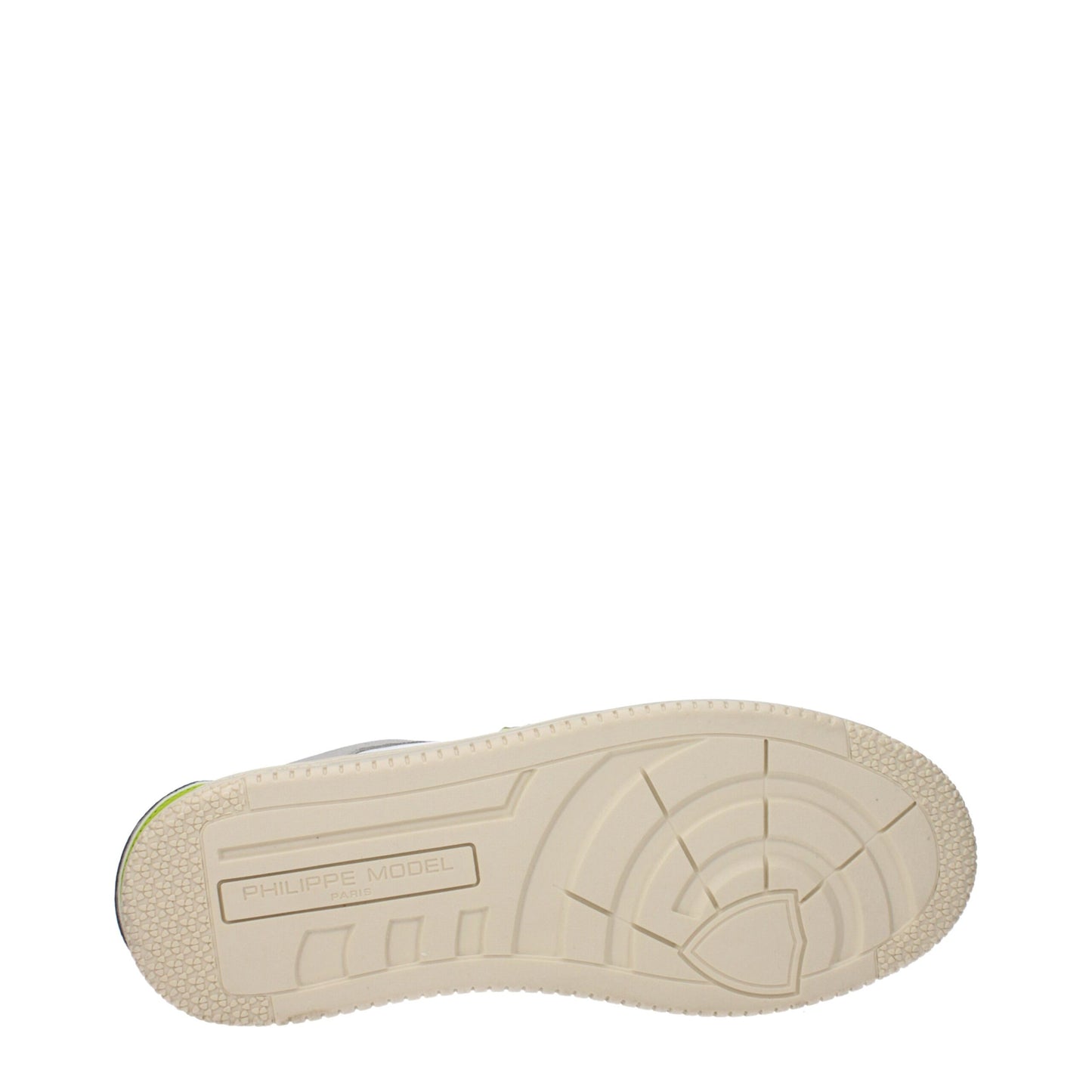 Philippe Model White Leather Sneakers - Timeless Elegance