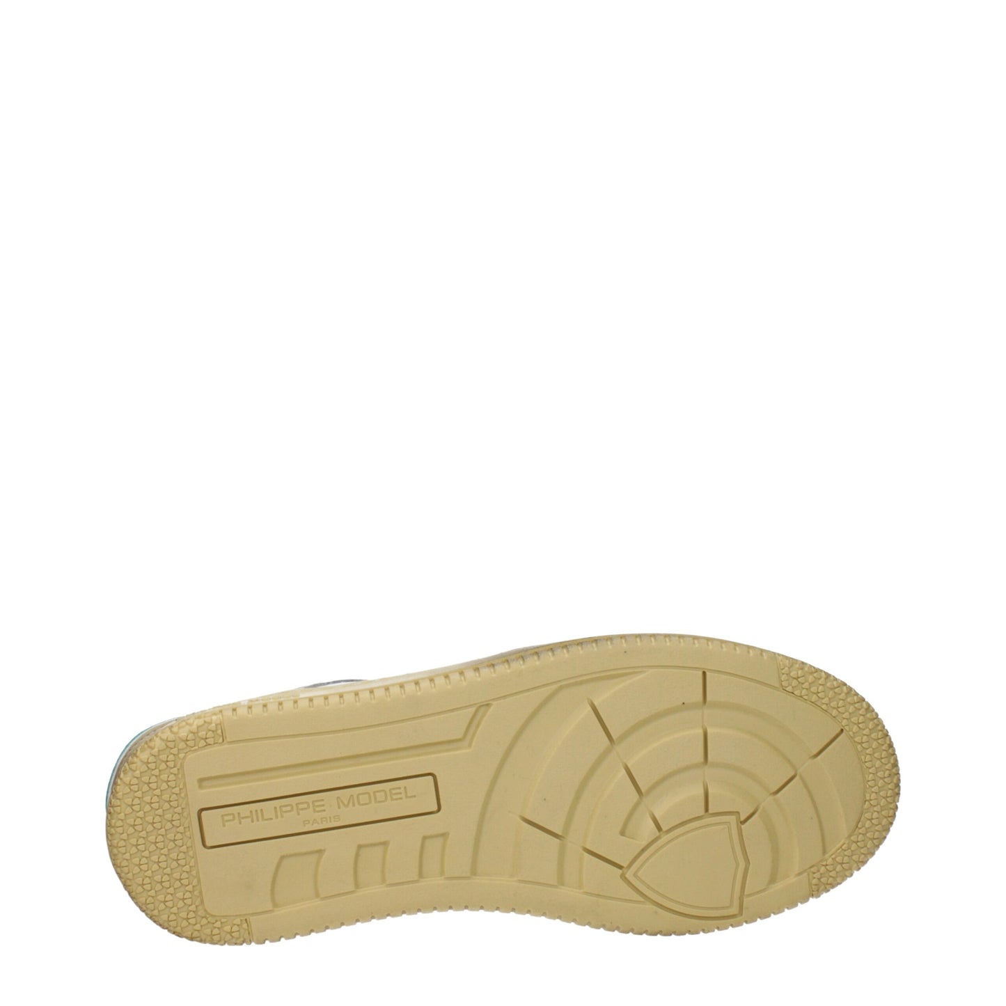 Philippe Model White Leather Low Tops - Sporty Glam Sneakers