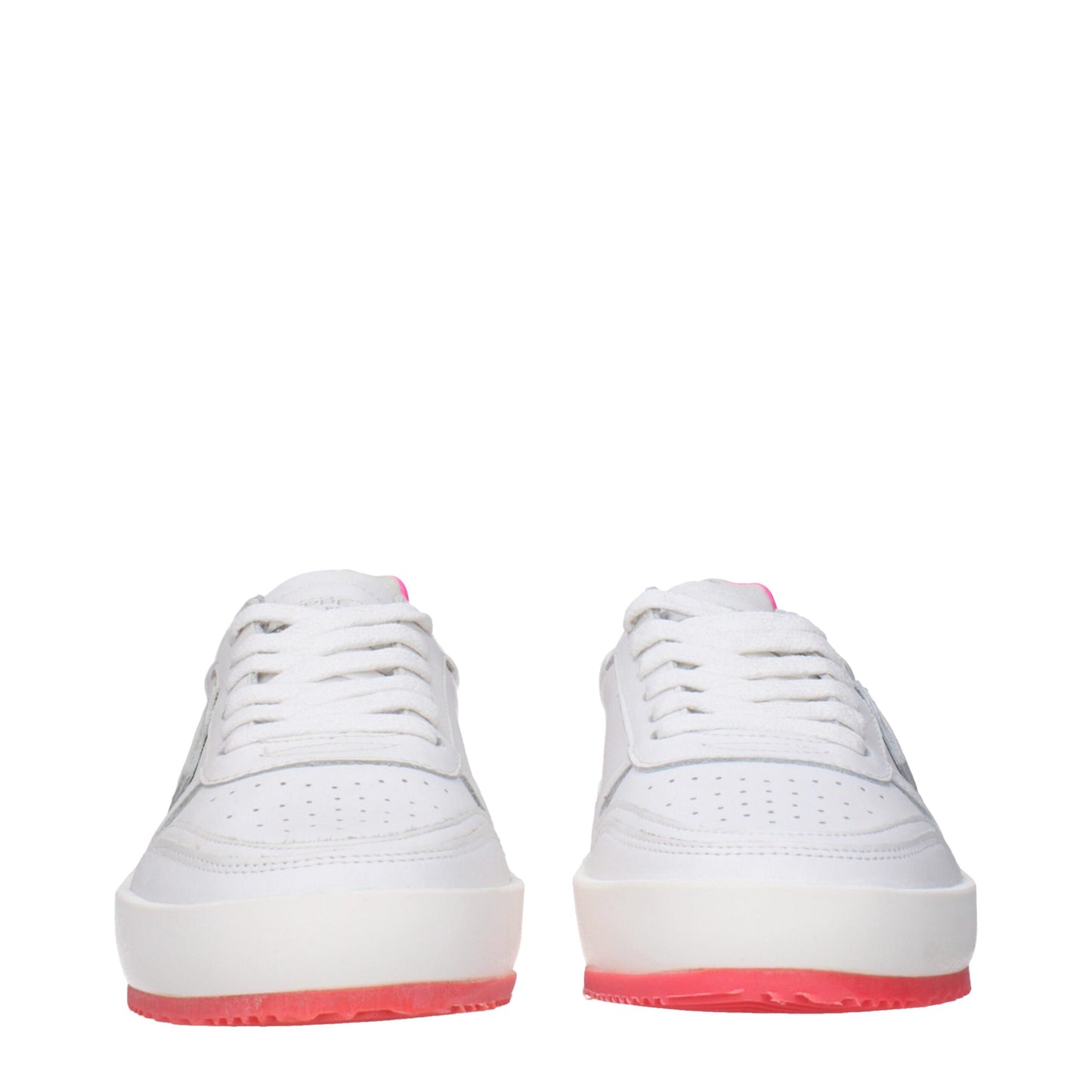 Philippe Model White Leather Sneakers – Vintage Style and Modern Comfort