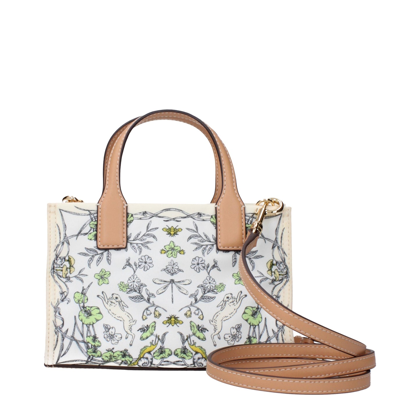Tory Burch Beige Fabric Handbag - Elegant Versatility