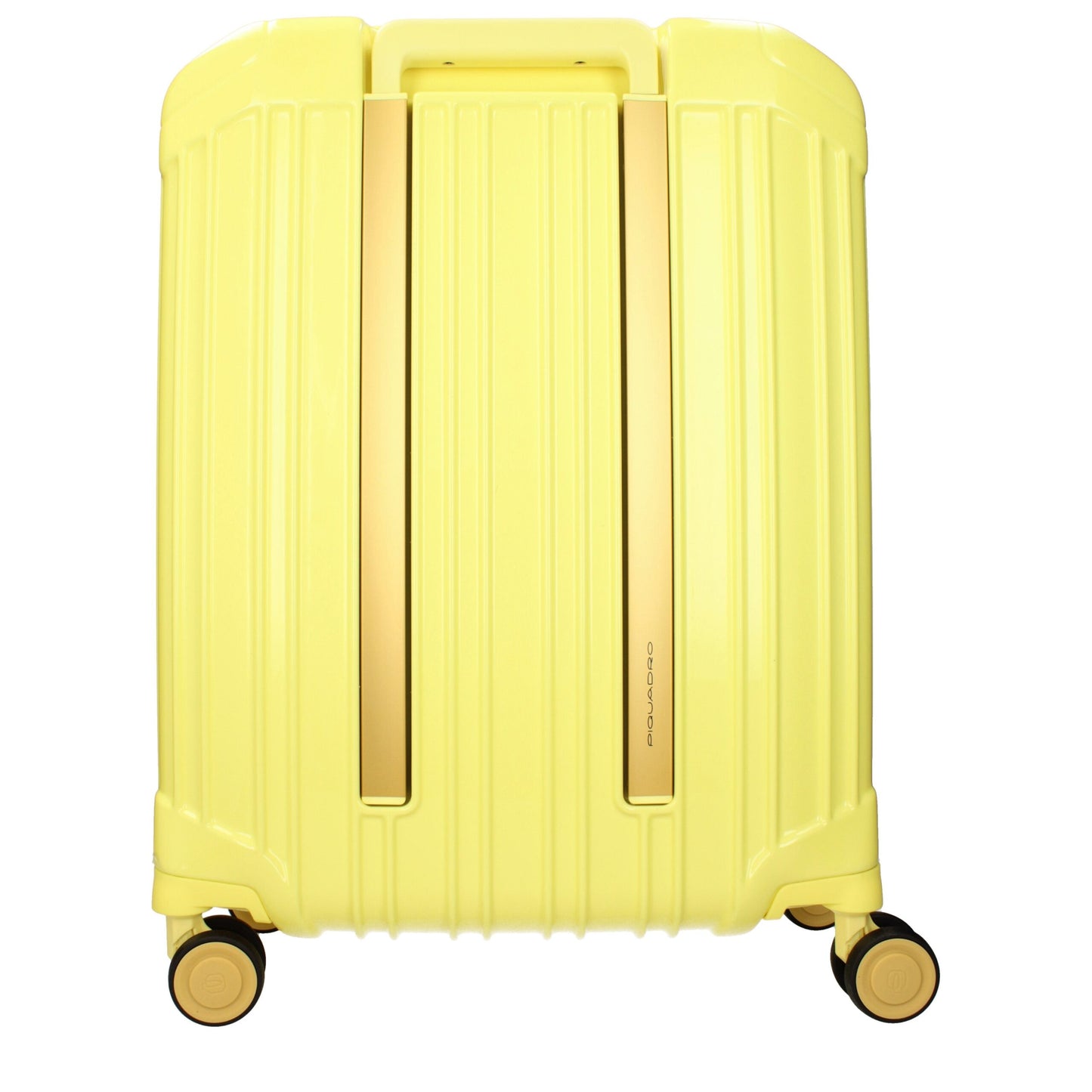 Piquadro Yellow Polycarbonate Trolley Case