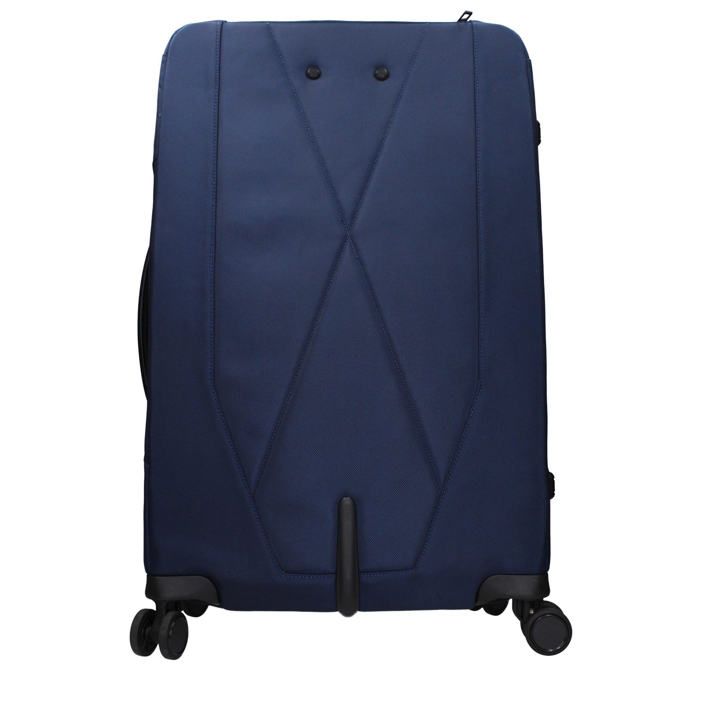 Piquadro Blue Fabric Wheelie Travel Trolley