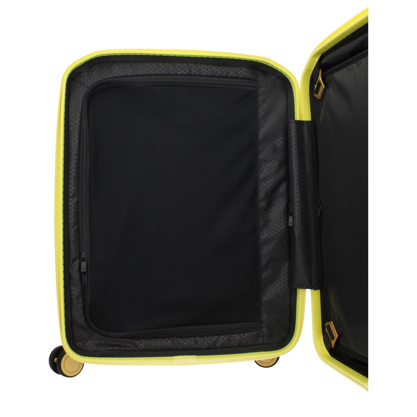 Piquadro Yellow Polycarbonate Trolley Case