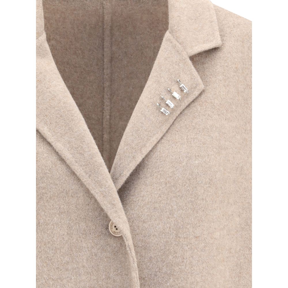 Ermanno Scervino Elegant Wool Coat