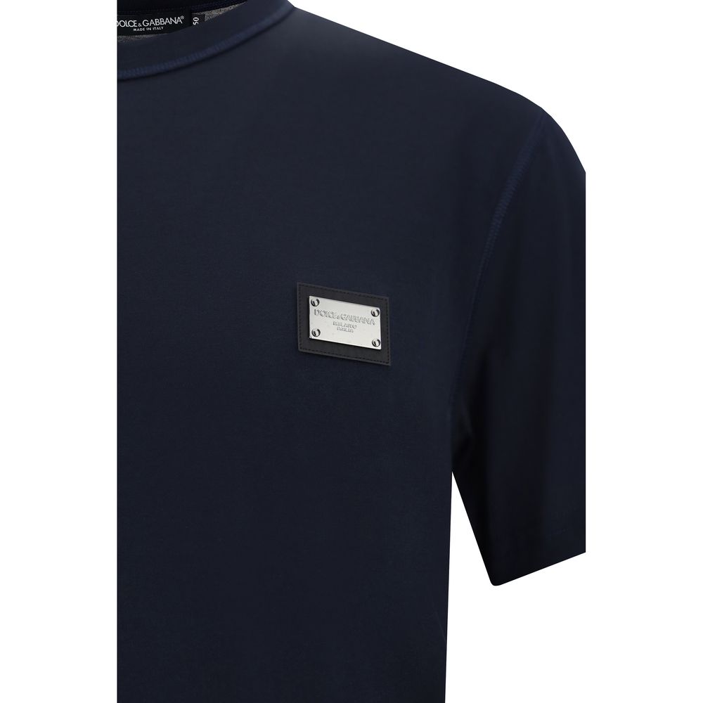 Dolce & Gabbana Black T-Shirt for Men - Iconic Casual Elegance