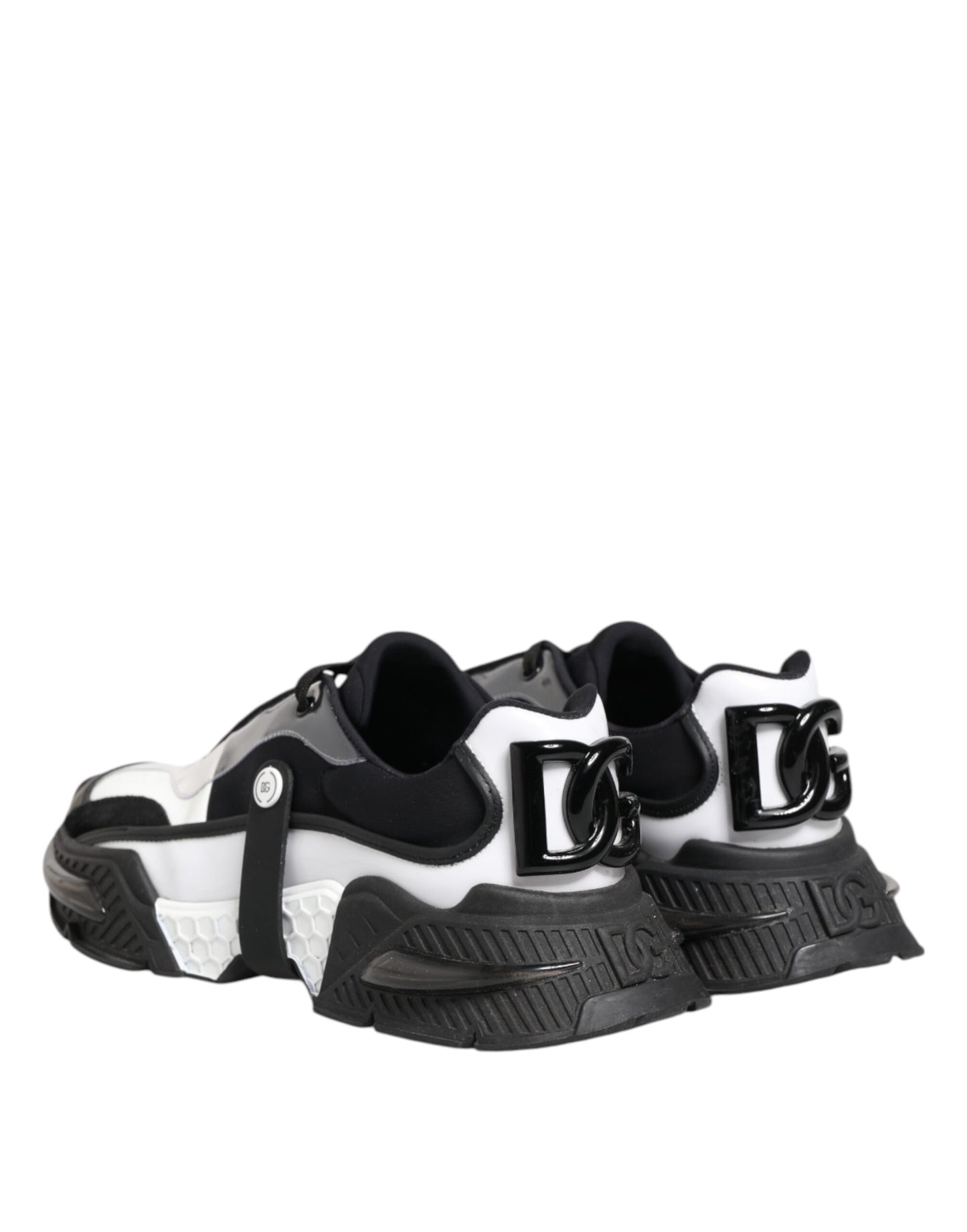 Dolce & Gabbana Airmaster Sneakers - White & Black Logo