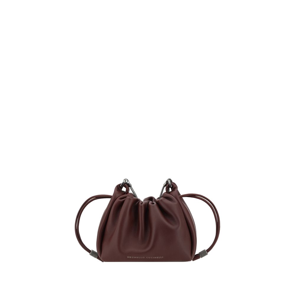 Brunello Cucinelli Bucket Mellow Mini Shoulder Bag
