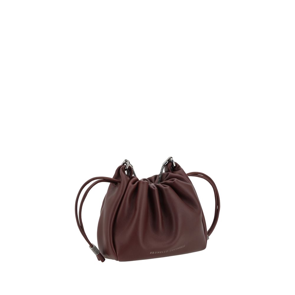 Brunello Cucinelli Bucket Mellow Mini Shoulder Bag