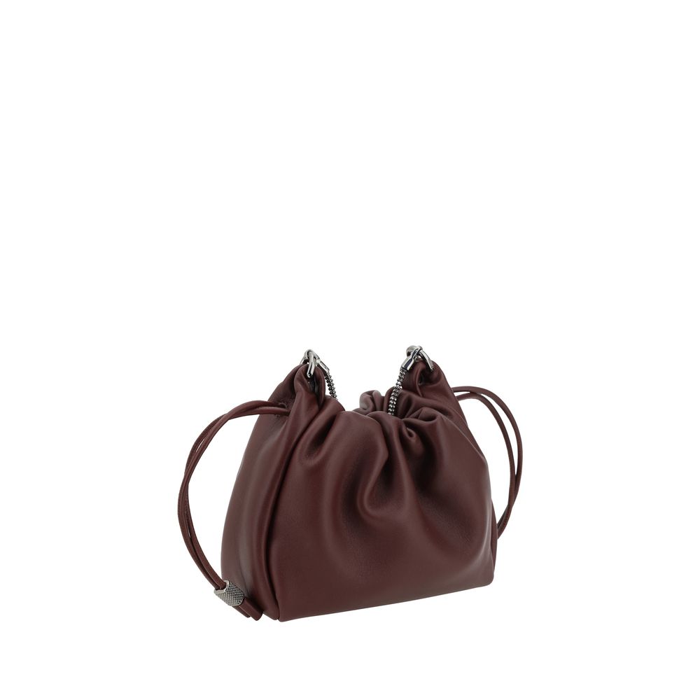 Brunello Cucinelli Bucket Mellow Mini Shoulder Bag