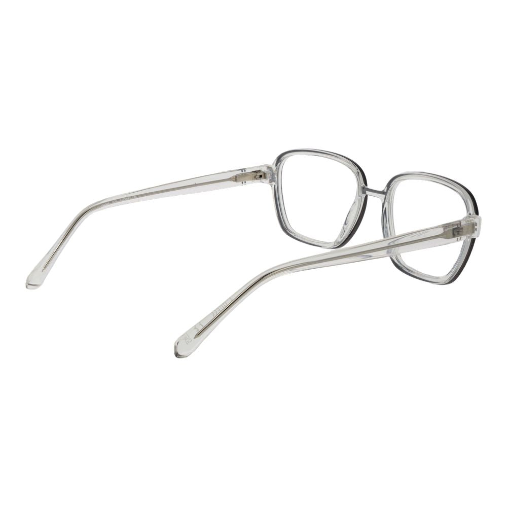 Guess Transparent Men’s Optical Frames – Trapezium Shape, 53mm