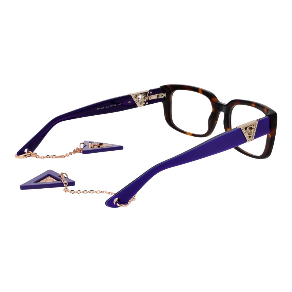 Guess Women’s Optical Frames – Brown Rectangle Design