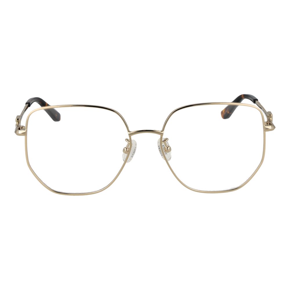 Guess Women’s Optical Frames – Gold Square Full-Rim, 55mm
