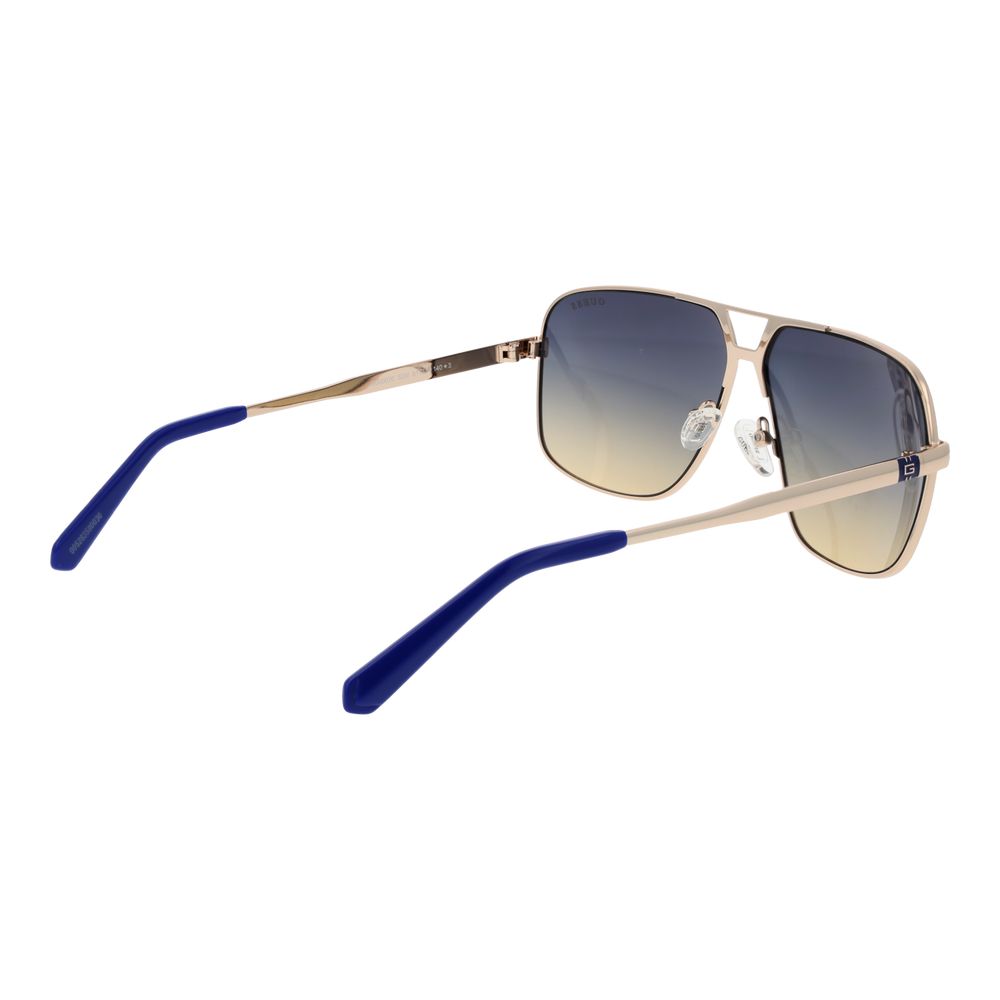 Guess Silver Men Sunglasses