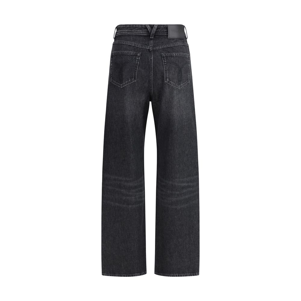 Versace Cut-Out Detail Jeans