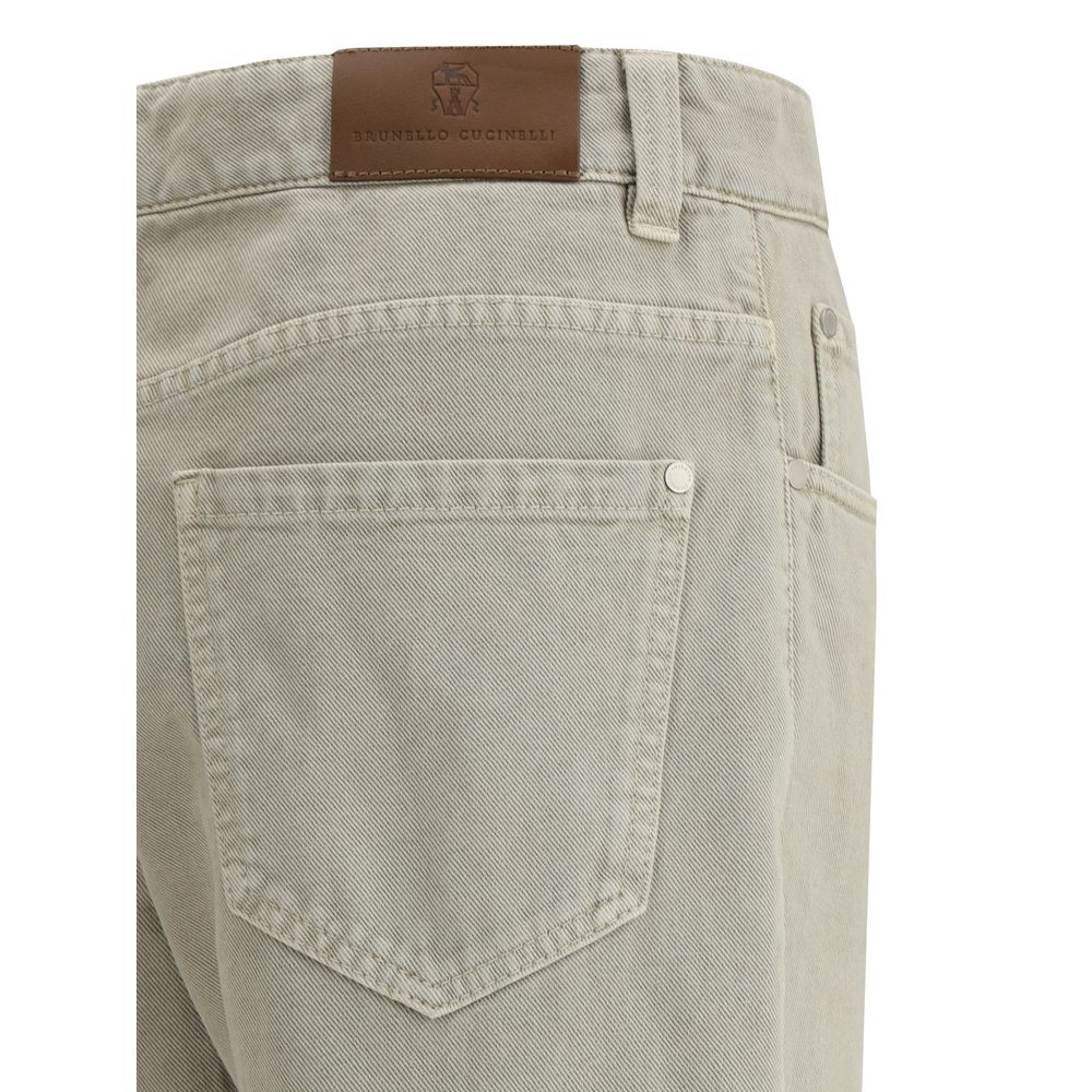 Brunello Cucinelli Straight Dyed Jeans - Timeless Luxury