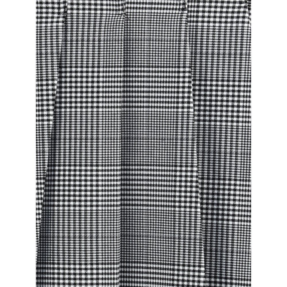 Self-Portrait Prince of Wales Print Miniskirt
