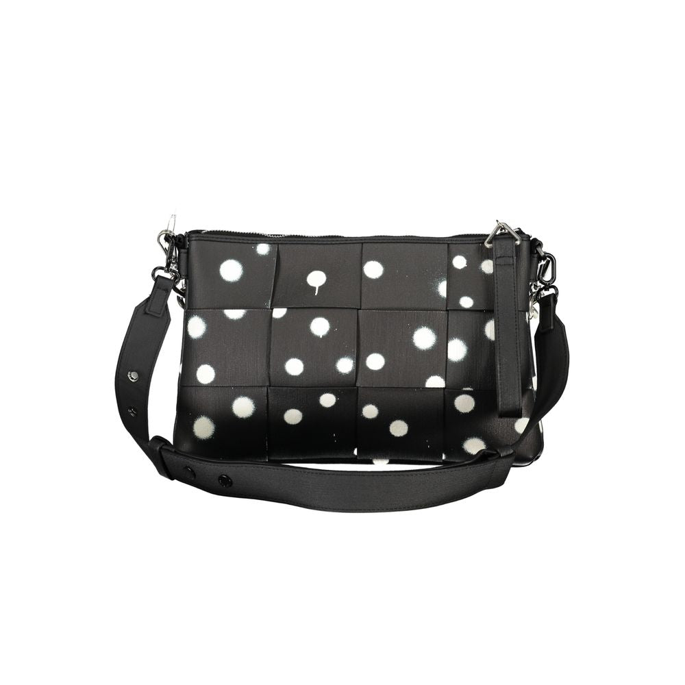 Desigual Black Polka Dot Handbag