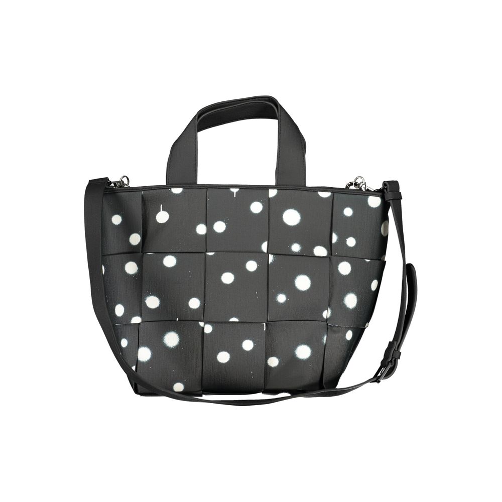 Desigual Black Handbag: Stylish Versatility