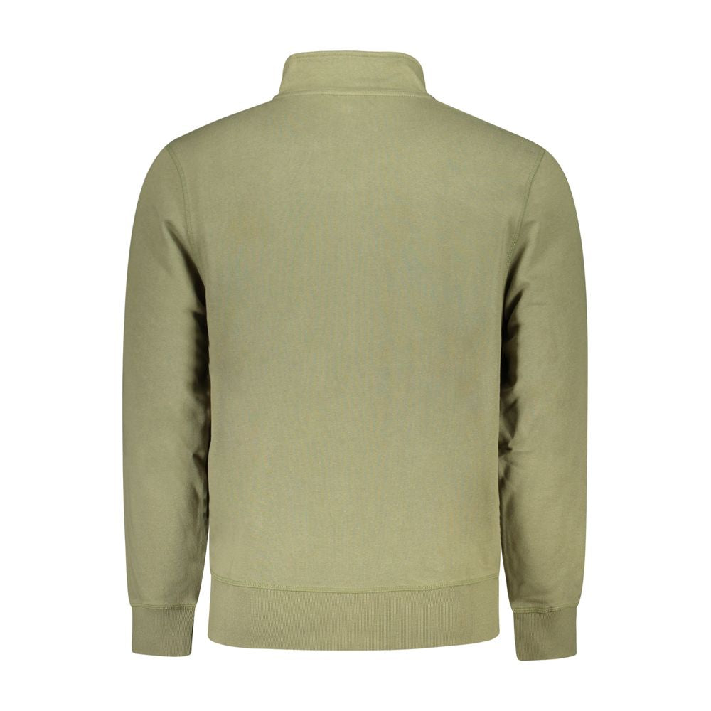 North Sails Green Cotton Sweater - Sporty and Sustainable Style