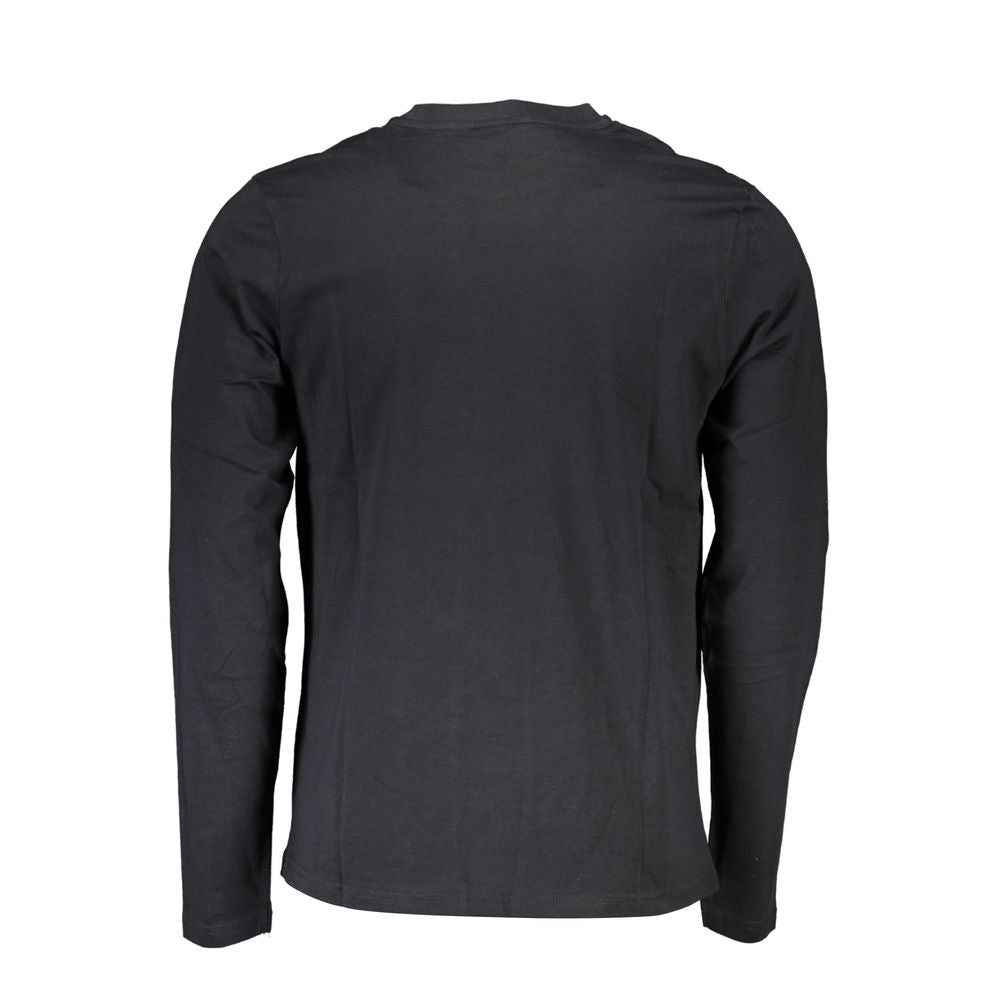 North Sails Black Cotton Long Sleeve T-Shirt