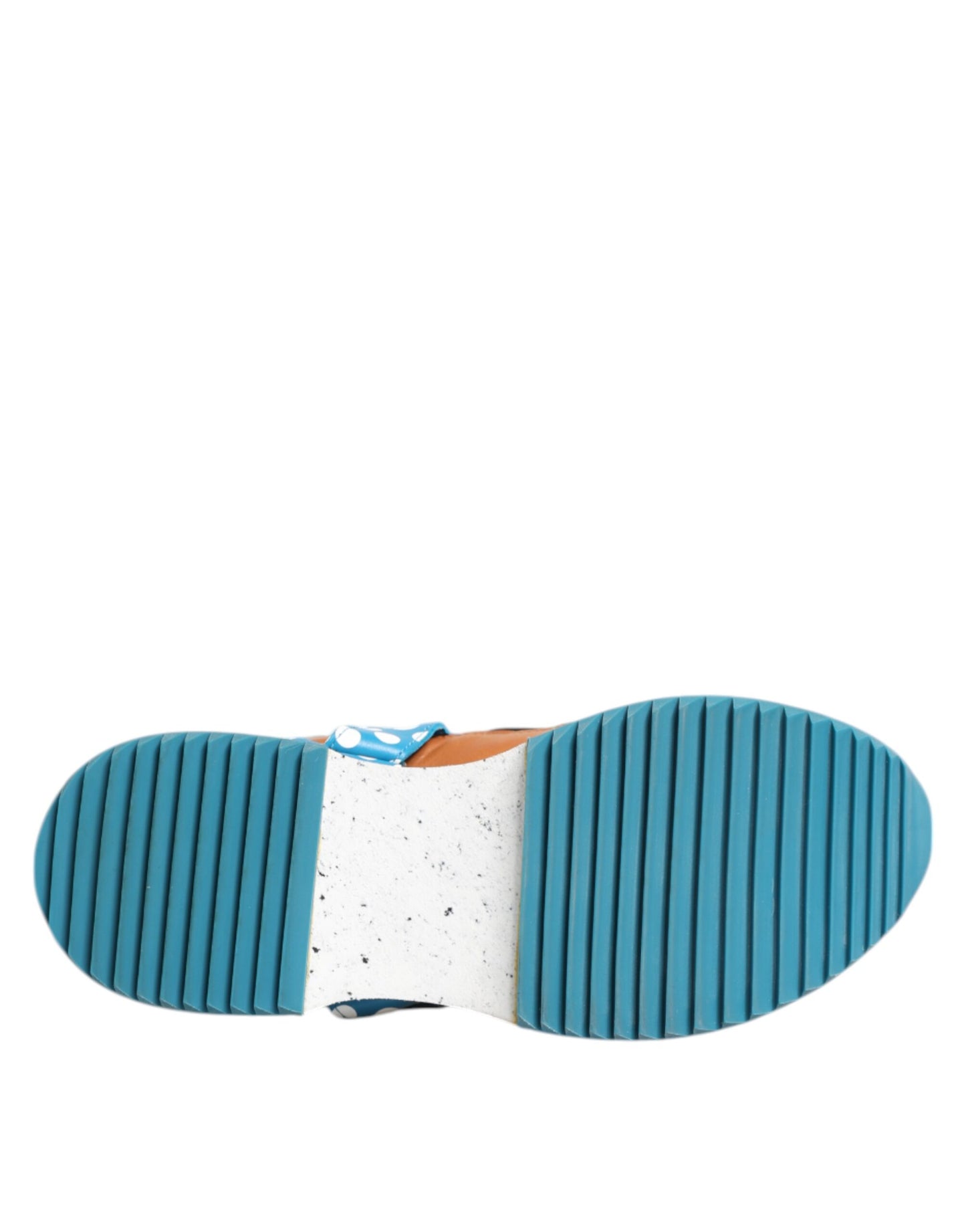 Dolce & Gabbana Multicolor Leather Low Top Sneakers