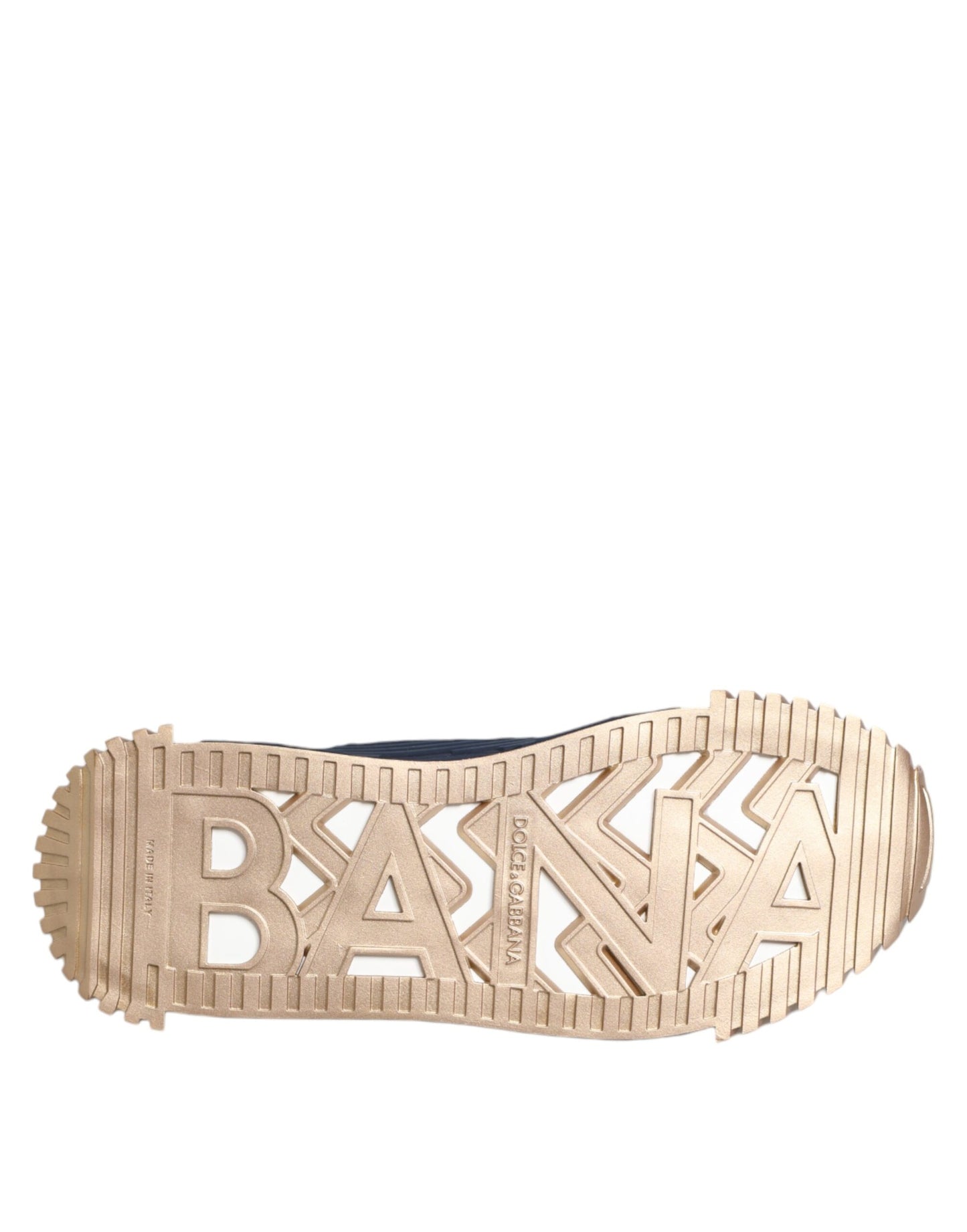 Dolce & Gabbana Blue White Low Top NS1 Men Sneakers